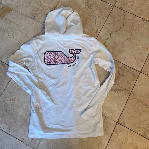 Vineyard, vines lacrosse, long sleeve hoodie T - Picture 4 of 5